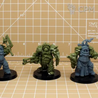 Описание картинки Death Guard: Deathshroud Bodyguard от Brother Ork по цене 1 500руб | Свободный Рынок Миниатюр - СРМ