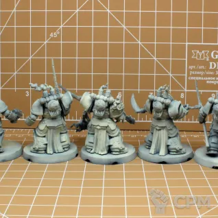 Описание картинки Death Guard: Deathshroud Bodyguard от Brother Ork по цене 1 500руб | Свободный Рынок Миниатюр - СРМ