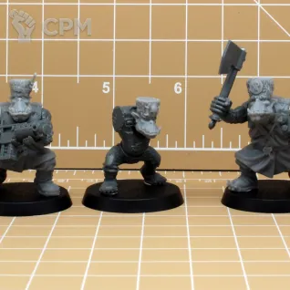 Описание картинки Ork Boyz от Brother Ork по цене 1 200руб | Свободный Рынок Миниатюр - СРМ