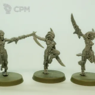 Описание картинки Daemonettes of Slaanesh (старые 2001) от Plants vs Zombies по цене 1 280руб | Свободный Рынок Миниатюр - СРМ