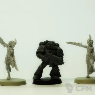 Описание картинки Daemonettes of Slaanesh (старые 2001) от Plants vs Zombies по цене 1 280руб | Свободный Рынок Миниатюр - СРМ