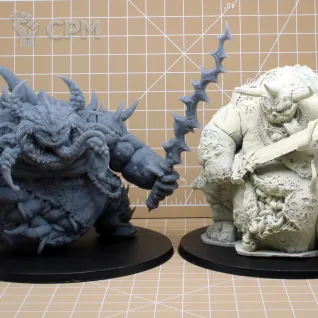 Описание картинки Great Unclean One / Великий нечистый от Brother Ork по цене 1 450руб | Свободный Рынок Миниатюр - СРМ