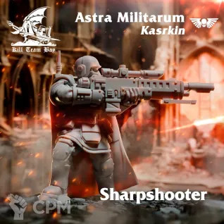 Описание картинки Astra Millitarum Karskin | Kill Team от 3D Shop  по цене 900руб | Свободный Рынок Миниатюр - СРМ