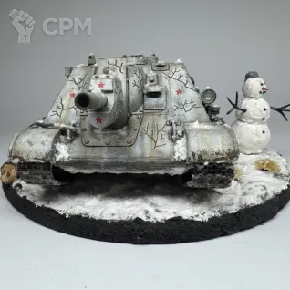 Описание картинки САУ СУ-122, 1/35 от Baron Fon по цене 15 000руб | Свободный Рынок Миниатюр - СРМ