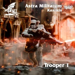 Описание картинки Astra Millitarum Karskin | Kill Team от 3D Shop  по цене 900руб | Свободный Рынок Миниатюр - СРМ
