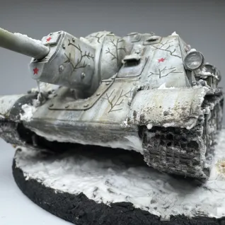 Описание картинки САУ СУ-122, 1/35 от Baron Fon по цене 12 500руб | Свободный Рынок Миниатюр - СРМ