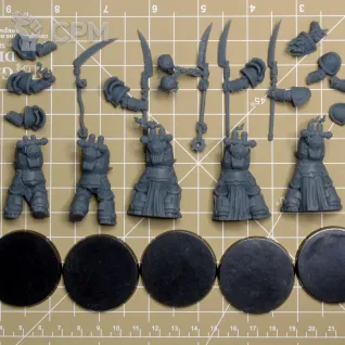 Описание картинки Death Guard: Deathshroud Bodyguard от Brother Ork по цене 1 500руб | Свободный Рынок Миниатюр - СРМ