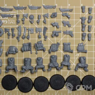 Описание картинки Ork Boyz от Brother Ork по цене 1 200руб | Свободный Рынок Миниатюр - СРМ