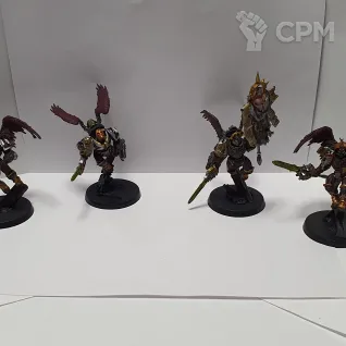Описание картинки Sanguinary Guard, 6 миниатюр (Bloodbound Battlegears) от HoujouSatoko по цене 800руб | Свободный Рынок Миниатюр - СРМ