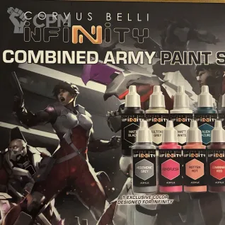 Описание картинки Набор красок Army painter для Infinity the game от gol08in по цене 2 500руб | Свободный Рынок Миниатюр - СРМ