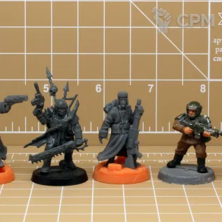 Описание картинки Valhallan Ice Warriors от Brother Ork по цене 250руб | Свободный Рынок Миниатюр - СРМ