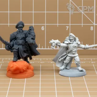 Описание картинки Astra Militarum Commissar от Brother Ork по цене 500руб | Свободный Рынок Миниатюр - СРМ
