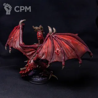 Описание картинки Elder Red Dragon от Monger по цене 12 950руб | Свободный Рынок Миниатюр - СРМ