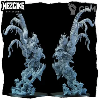 Описание картинки Mortarion прокси (Mthulus, prime lord of the dredge) от HoujouSatoko по цене 2 300руб | Свободный Рынок Миниатюр - СРМ