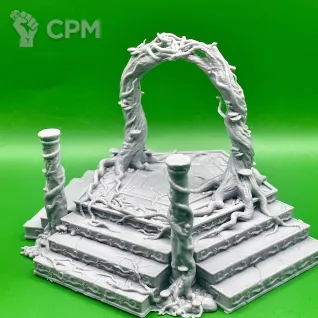 Описание картинки Эльфийский портал от 3D Wargaming по цене 500руб | Свободный Рынок Миниатюр - СРМ