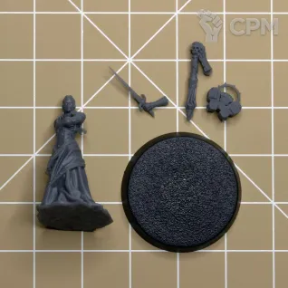 Описание картинки Fem Inquisitor or Acolyte от Brother Ork по цене 500руб | Свободный Рынок Миниатюр - СРМ