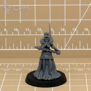 Описание картинки Fem Inquisitor or Acolyte от Brother Ork по цене 500руб | Свободный Рынок Миниатюр - СРМ