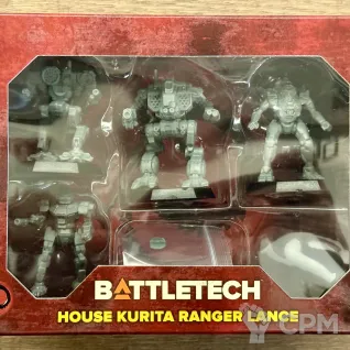 Описание картинки Battletech House Kurita Ranger Lance от Mini Wargame по цене 3 950руб | Свободный Рынок Миниатюр - СРМ