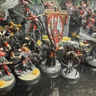 Описание картинки Армия Adepta Sororitas от Dmiter по цене 185 000руб | Свободный Рынок Миниатюр - СРМ