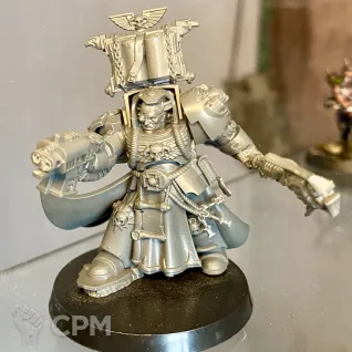 Описание картинки Librarian in Terminator Armour от notr3d по цене 3 500руб | Свободный Рынок Миниатюр - СРМ