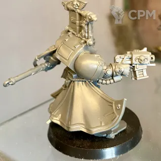 Описание картинки Librarian in Terminator Armour от notr3d по цене 3 500руб | Свободный Рынок Миниатюр - СРМ