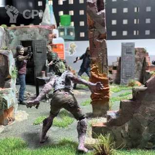 Описание картинки Диорама по игре «The Last of Us” от ОльгаК. по цене 10 000руб | Свободный Рынок Миниатюр - СРМ