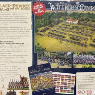 Описание картинки Waterloo Campaign British Army Starter от Miniature Wargames по цене 19 960руб | Свободный Рынок Миниатюр - СРМ
