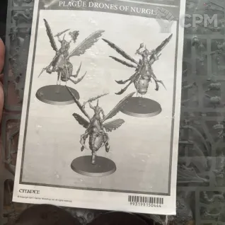 Описание картинки plague drones of nurgle от User25534 по цене 4 500руб | Свободный Рынок Миниатюр - СРМ
