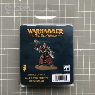 Описание картинки Empire Warrior Priest of Sigmar от Old Metal Collector по цене 1 600руб | Свободный Рынок Миниатюр - СРМ