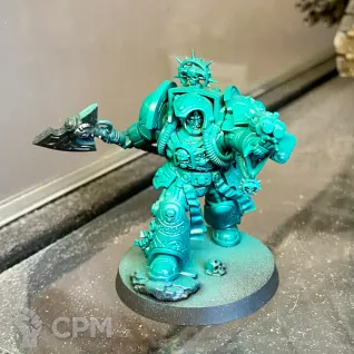 Описание картинки Librarian in Terminator Armour от notr3d по цене 2 250руб | Свободный Рынок Миниатюр - СРМ