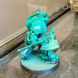 Описание картинки Librarian in Terminator Armour от notr3d по цене 1 662руб | Свободный Рынок Миниатюр - СРМ