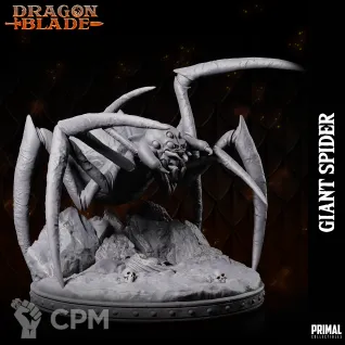 Описание картинки Giant spider от Milestone по цене 770руб | Свободный Рынок Миниатюр - СРМ