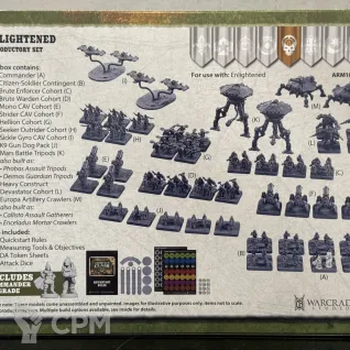 Описание картинки Armoured Clash Enlightened introductory set от Warmaster по цене 5 950руб | Свободный Рынок Миниатюр - СРМ