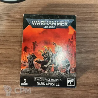Описание картинки Chaos space marines dark apostle от User60822 по цене 3 500руб | Свободный Рынок Миниатюр - СРМ