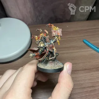Описание картинки Chaos space marines dark apostle от User60822 по цене 3 500руб | Свободный Рынок Миниатюр - СРМ