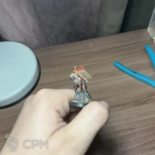 Описание картинки Chaos space marines dark apostle от User60822 по цене 3 500руб | Свободный Рынок Миниатюр - СРМ