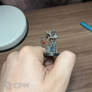 Описание картинки Chaos space marines dark apostle от User60822 по цене 3 500руб | Свободный Рынок Миниатюр - СРМ