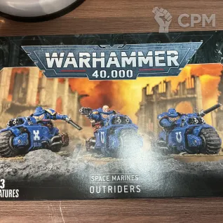 Описание картинки Space marines outriders от User60822 по цене 4 000руб | Свободный Рынок Миниатюр - СРМ