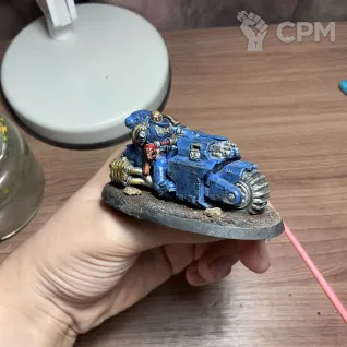 Описание картинки Space marines outriders от User60822 по цене 4 000руб | Свободный Рынок Миниатюр - СРМ