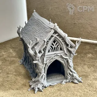 Описание картинки Эльфийский зал от 3D Wargaming по цене 1 480руб | Свободный Рынок Миниатюр - СРМ