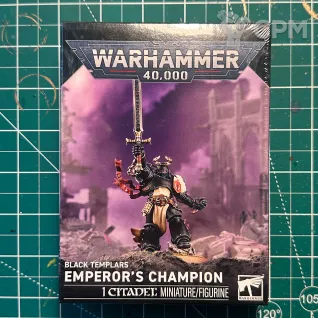 Описание картинки Black Templars | emperors Champion от FD по цене 3 700руб | Свободный Рынок Миниатюр - СРМ