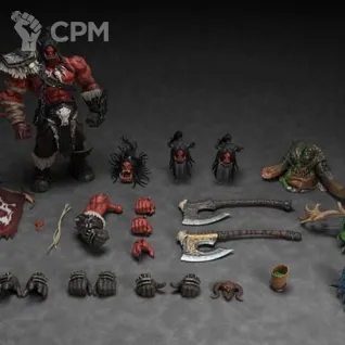 Описание картинки Warcraft Grommash Hellscream Red Limited Version от User39221 по цене 12 500руб | Свободный Рынок Миниатюр - СРМ