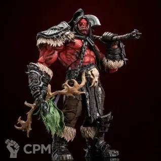 Описание картинки Warcraft Grommash Hellscream Red Limited Version от User39221 по цене 12 500руб | Свободный Рынок Миниатюр - СРМ