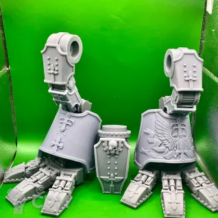 Описание картинки Warhound Titan от 3D Wargaming по цене 12 400руб | Свободный Рынок Миниатюр - СРМ