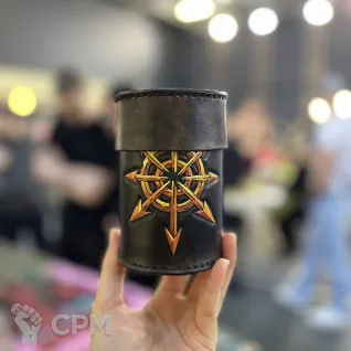 Описание картинки Стакан для кубов /дайсомёт/кубомёт/dicecup - Хаос Неделимый Chaos Undivided от Мастерская - 2D20 по цене 6 500руб | Свободный Рынок Миниатюр - СРМ