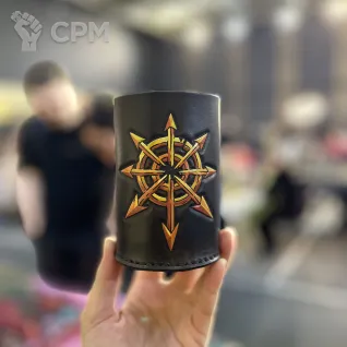 Описание картинки Стакан для кубов /дайсомёт/кубомёт/dicecup - Хаос Неделимый Chaos Undivided от Мастерская - 2D20 по цене 6 500руб | Свободный Рынок Миниатюр - СРМ