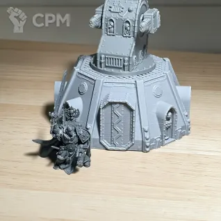 Описание картинки Защитная турель (мельта) от 3D Wargaming по цене 1 000руб | Свободный Рынок Миниатюр - СРМ