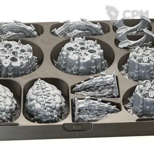 Описание картинки Органайзер для хранения Tyranid Infestation (Typhon) от Пластиковая Сова по цене 700руб | Свободный Рынок Миниатюр - СРМ