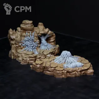 Описание картинки Wicked Webs Terrain Set от Monger по цене 11 950руб | Свободный Рынок Миниатюр - СРМ