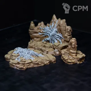 Описание картинки Wicked Webs Terrain Set от Monger по цене 11 950руб | Свободный Рынок Миниатюр - СРМ
